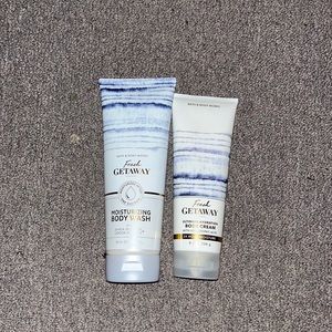Bath & Body Works • Fresh Getaway: Moisturizing Body Wash and Body Cream